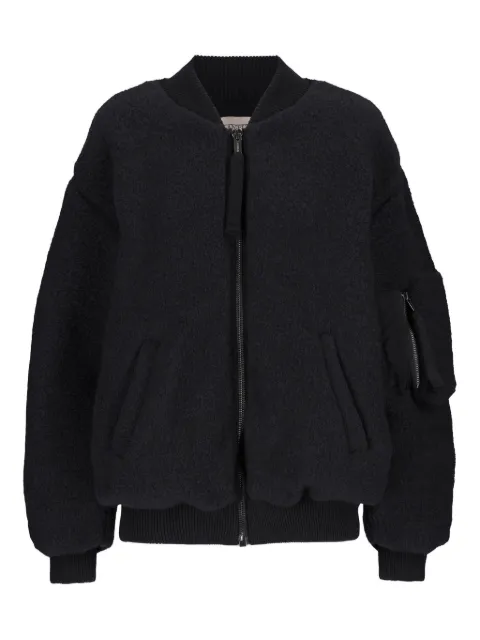 Laneus Bouclé bomber jacket