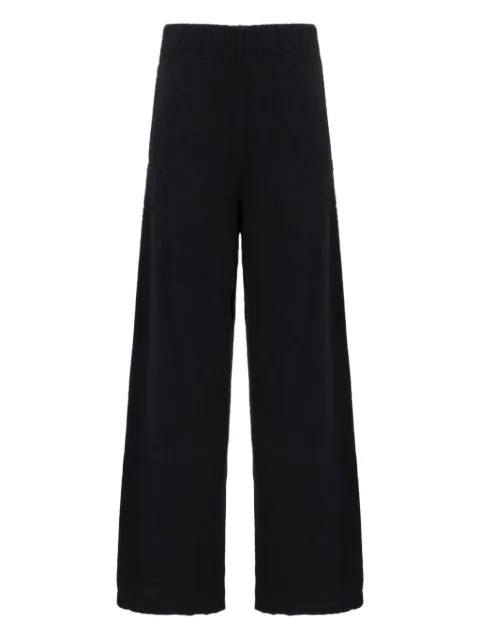 Laneus knitted cashmere-blend trousers