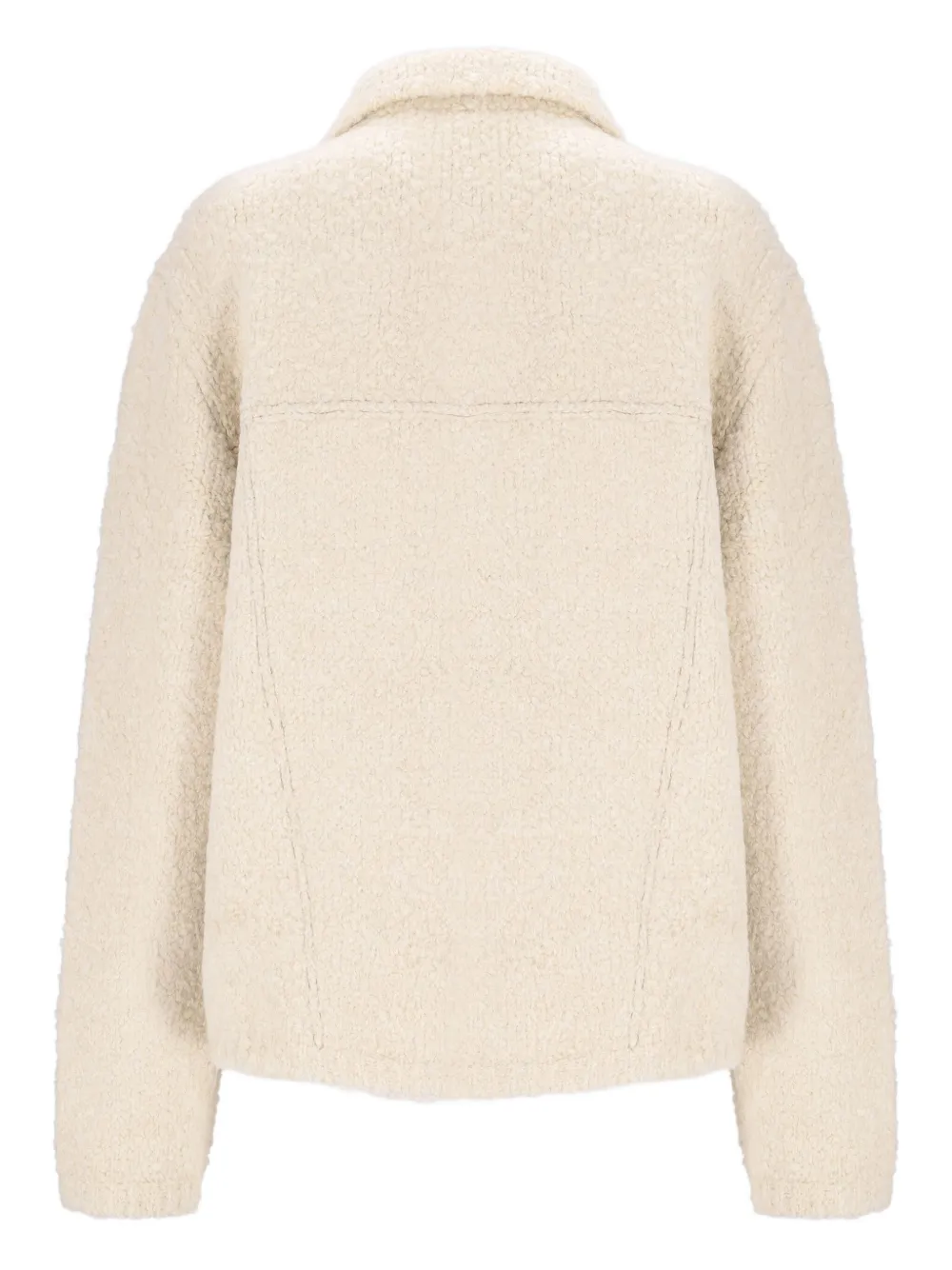 Laneus Knitted Buttoned Jacket In Neutral