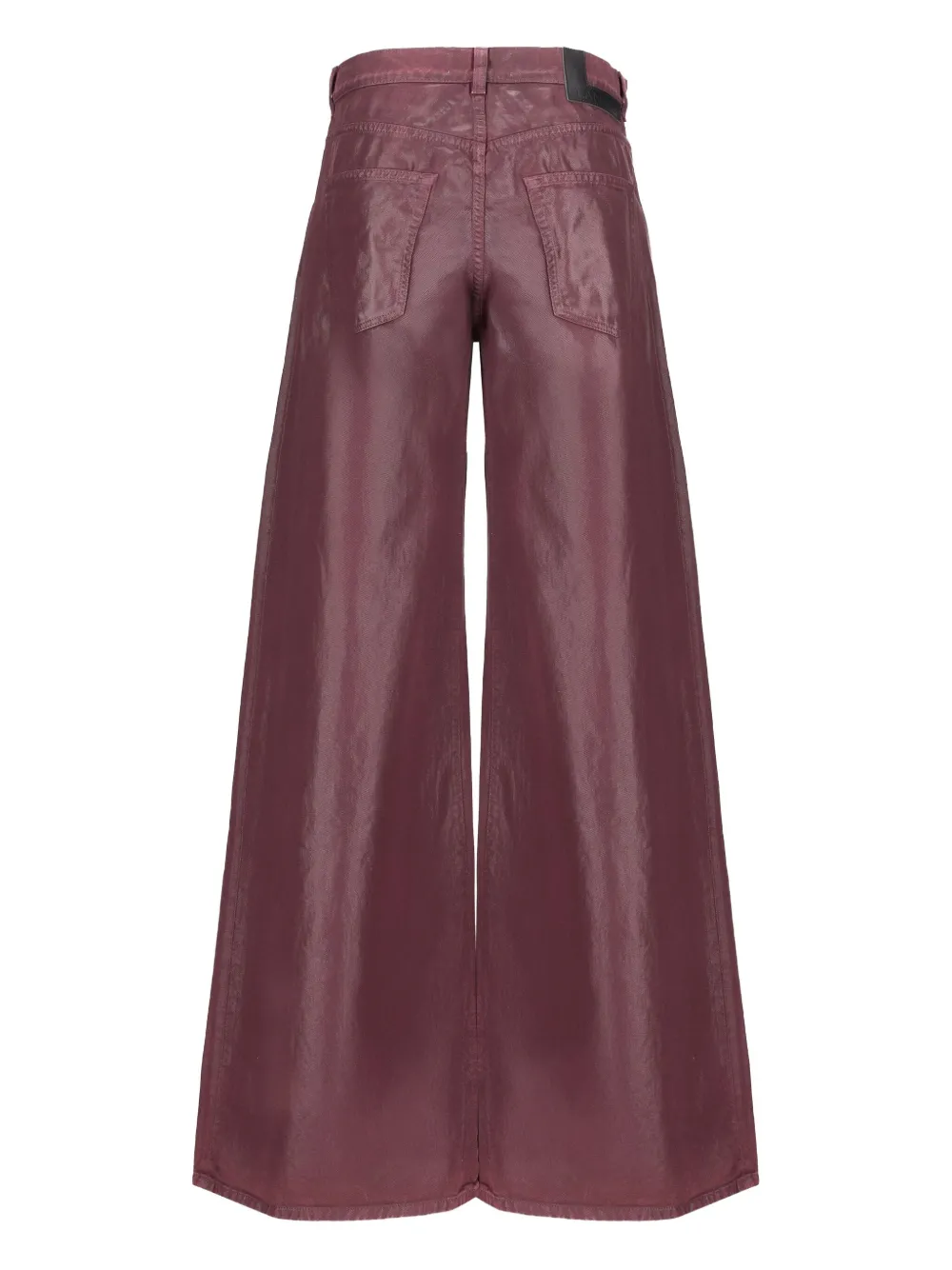 Laneus coated trousers - Rood