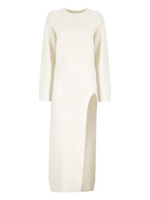 Laneus knitted midi dress
