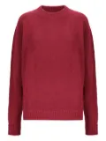 Laneus crew-neck jumper - Red