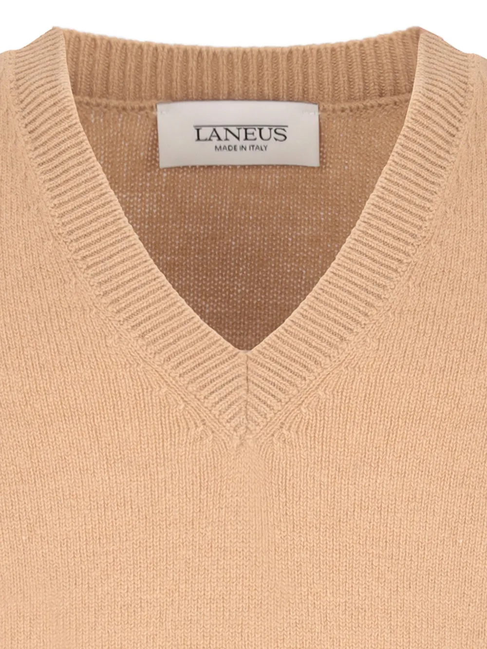 Laneus V-neck Sweater In Brown