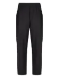 Laneus elasticated-waistband trousers - Black