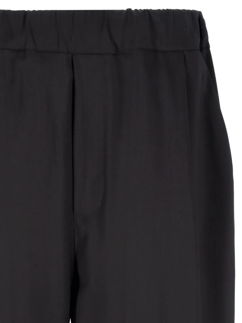 Laneus Elasticated-waistband Trousers In Blue