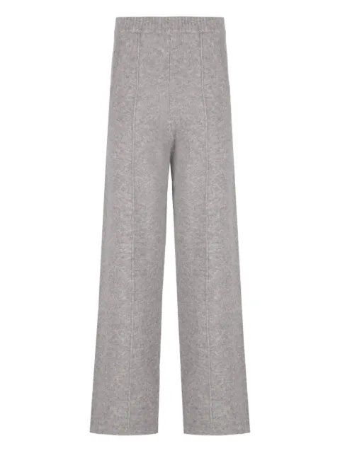 Laneus side-pockets knitted trousers