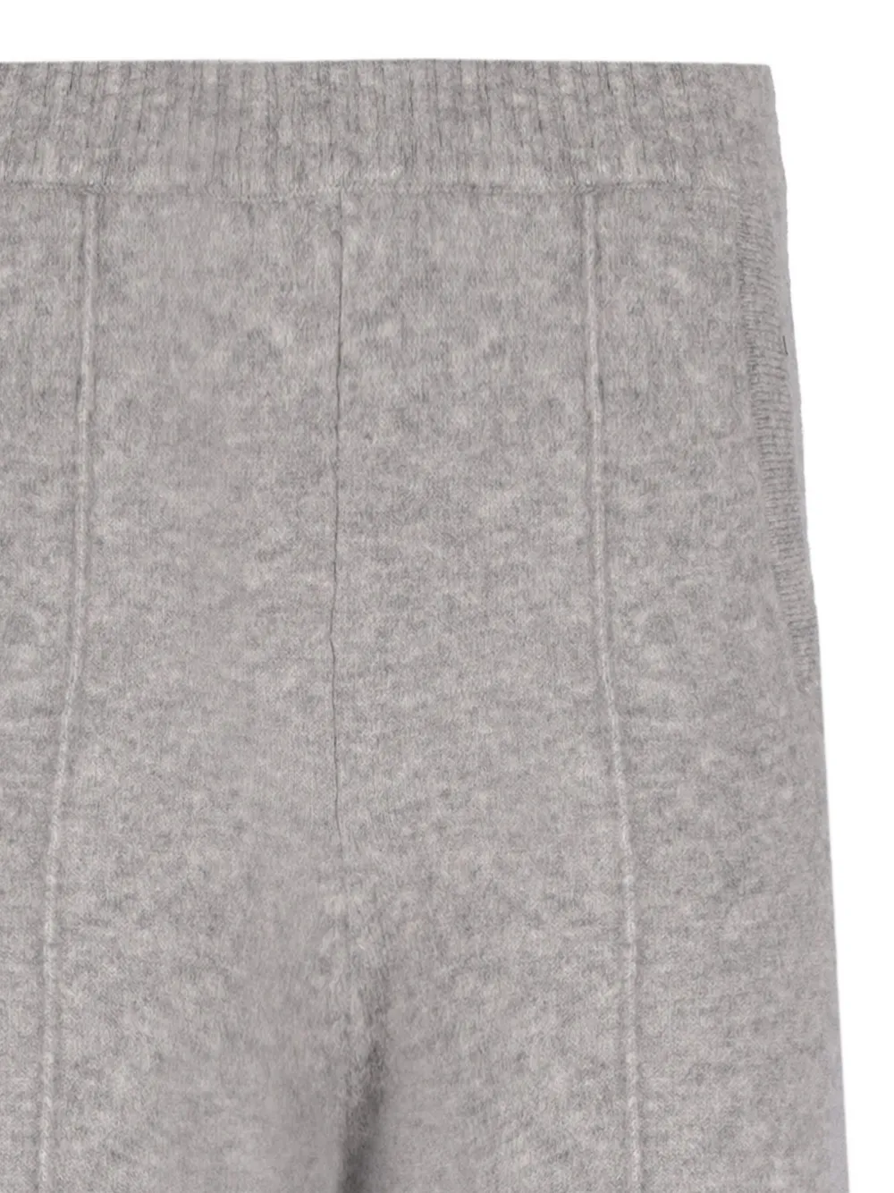Laneus Side-pockets Knitted Trousers In Gray