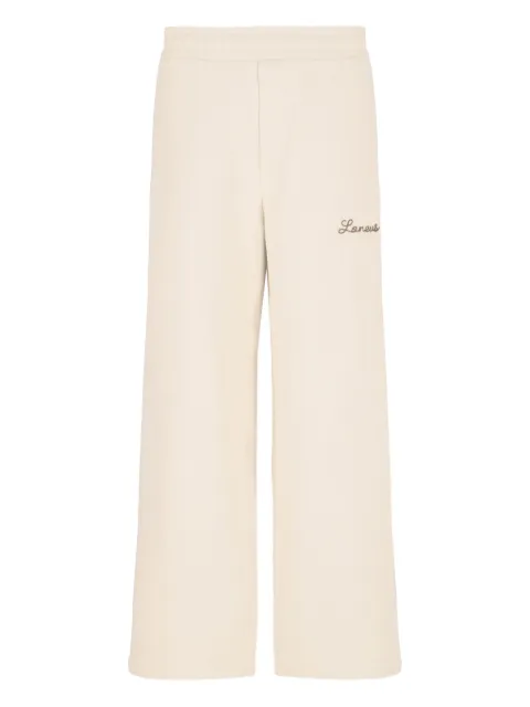 Laneus embroidered-logo track pants