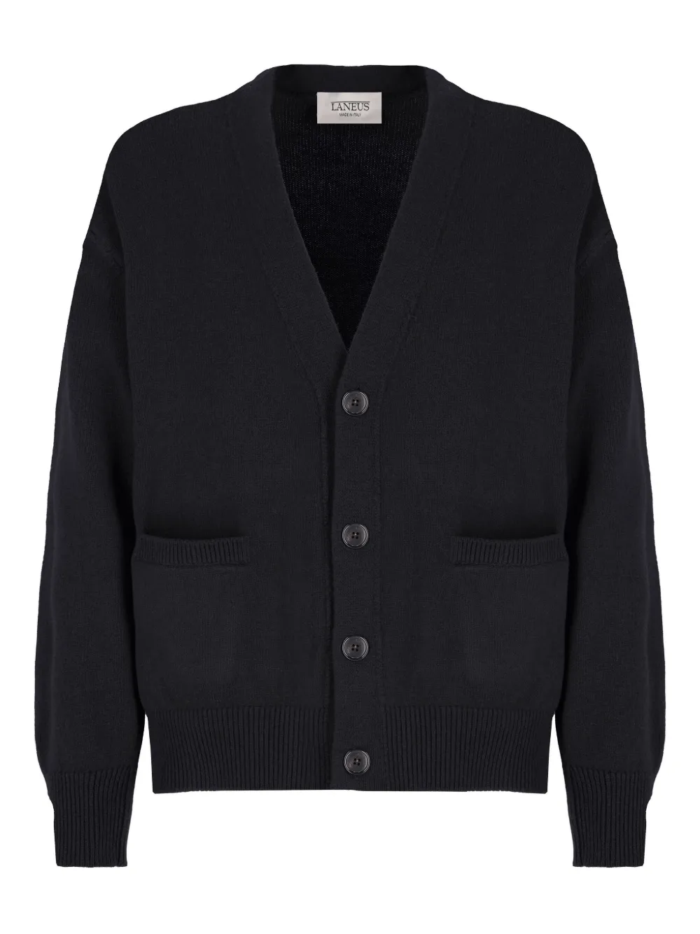 Laneus V-neck cardigan | Black | Image 1