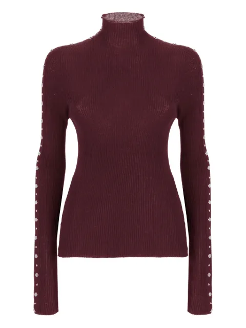 Laneus top de canalé con detalles