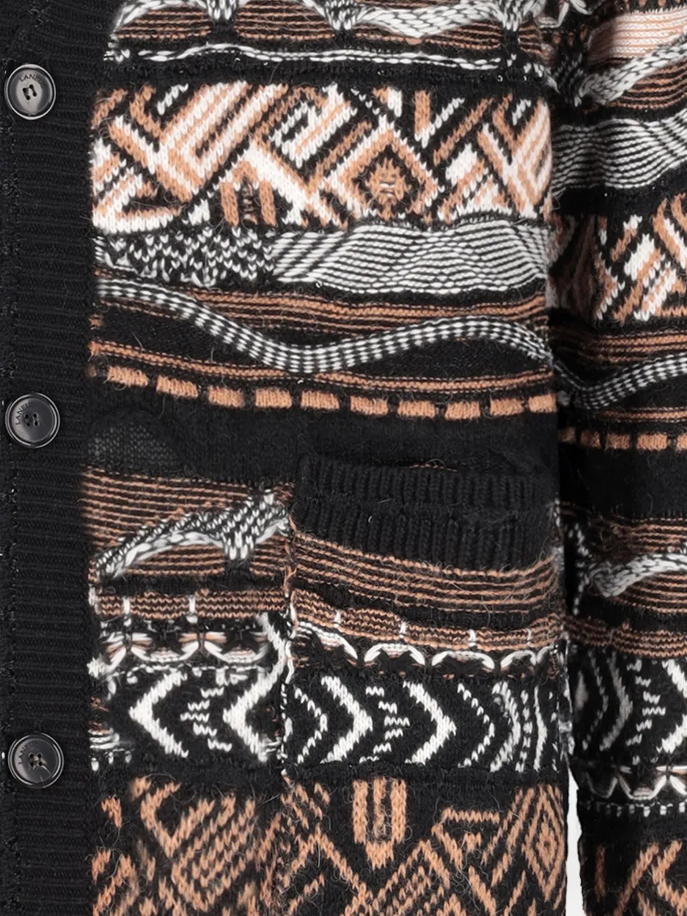 Laneus patterned cardigan | Cardigans | Image 2