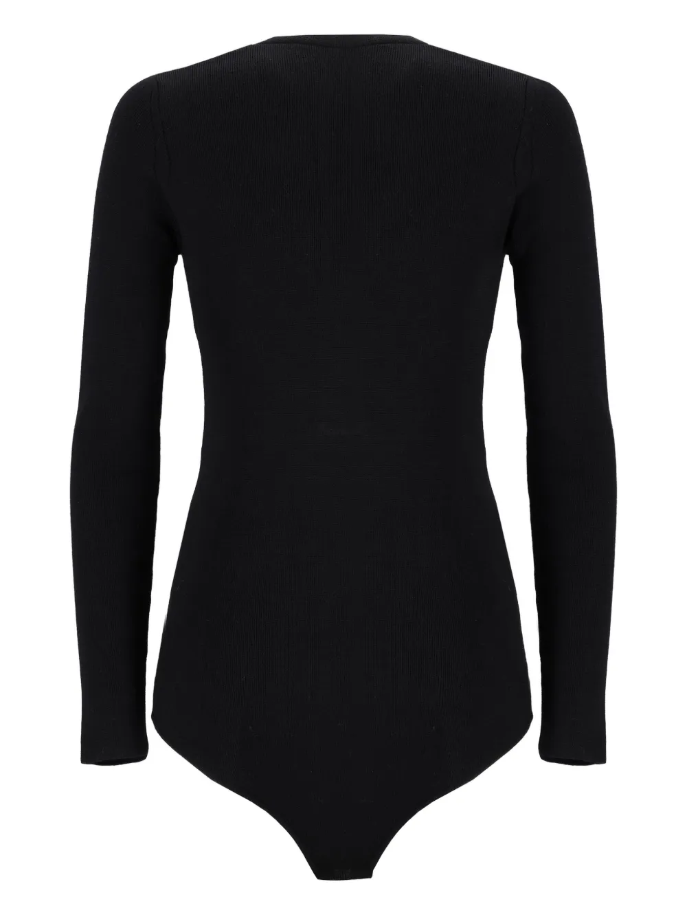 Laneus ribbed V-neck buttoned bodie | Knitted Sweaters | Image 2