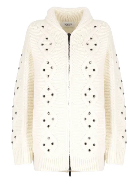 Laneus stud-embellished cardigan