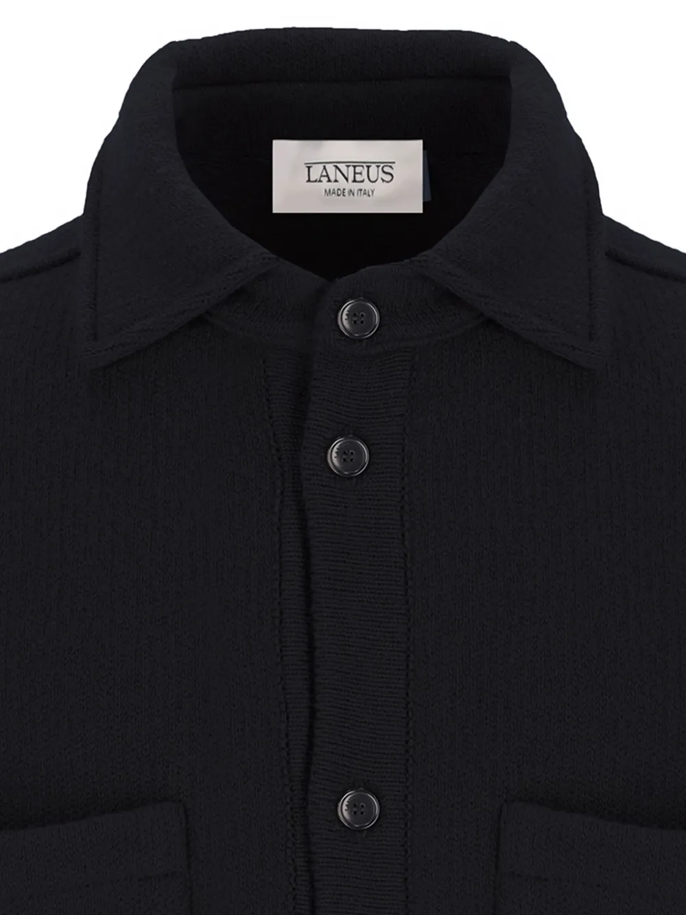 Laneus Buttoned Shirt In Black