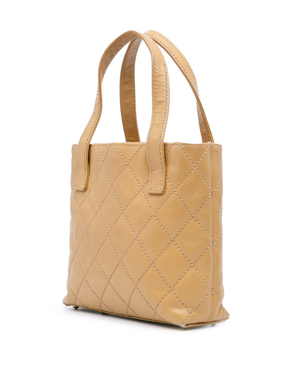 CHANEL Pre-Owned 2002-2003 CC Wild Stitch Calfskin handbag | Pre-Owned | Image 2