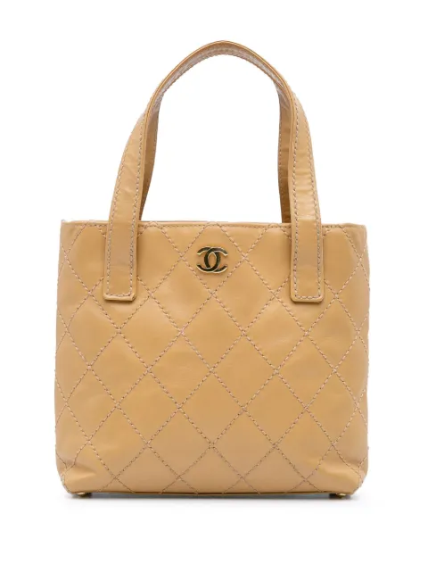 CHANEL Pre-Owned sac à main Wild Stitch à logo CC (2002-2003)