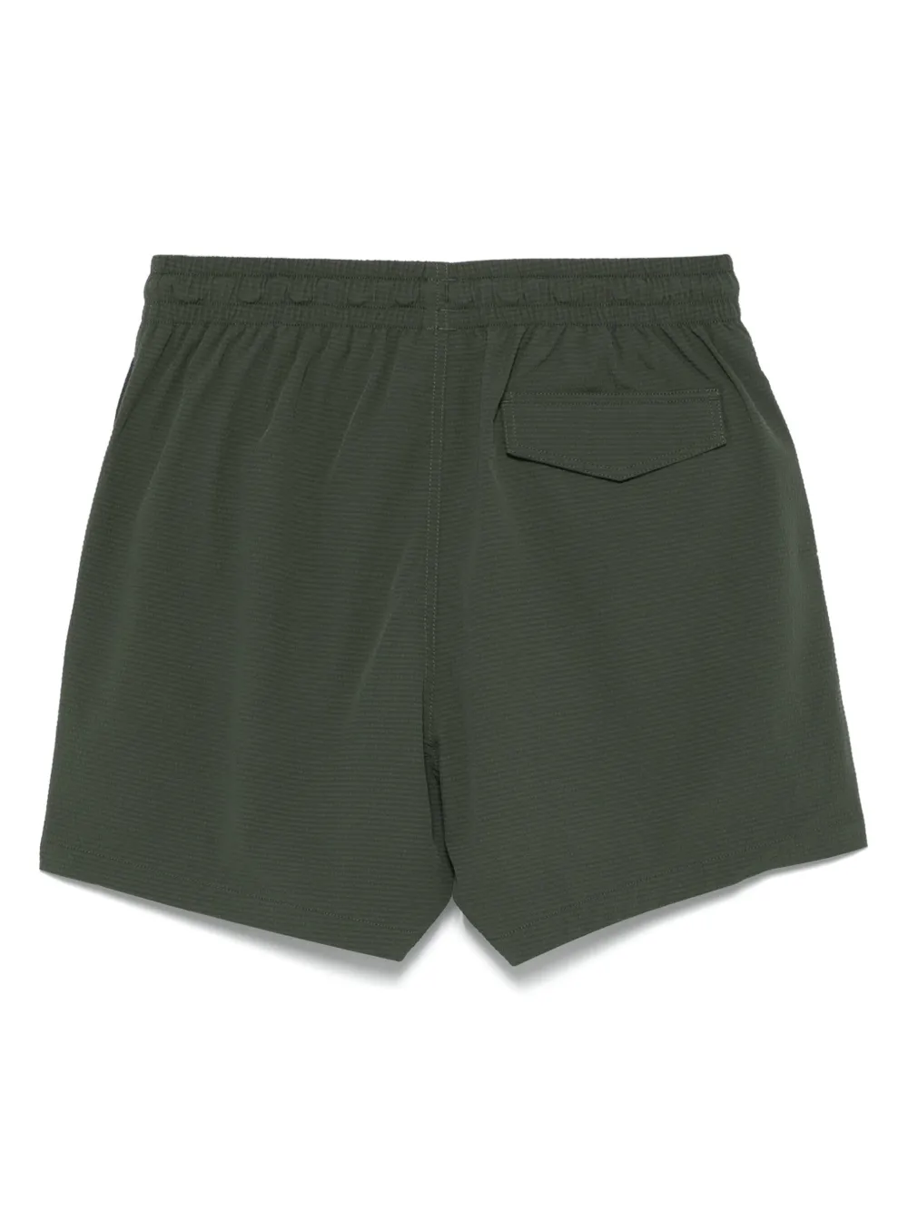 Emporio Armani Seersucker zwembroek Groen