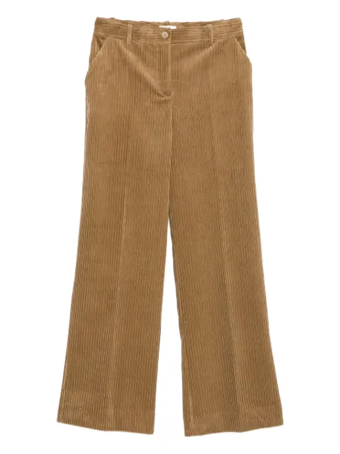 P.A.R.O.S.H. corduroy straight trousers