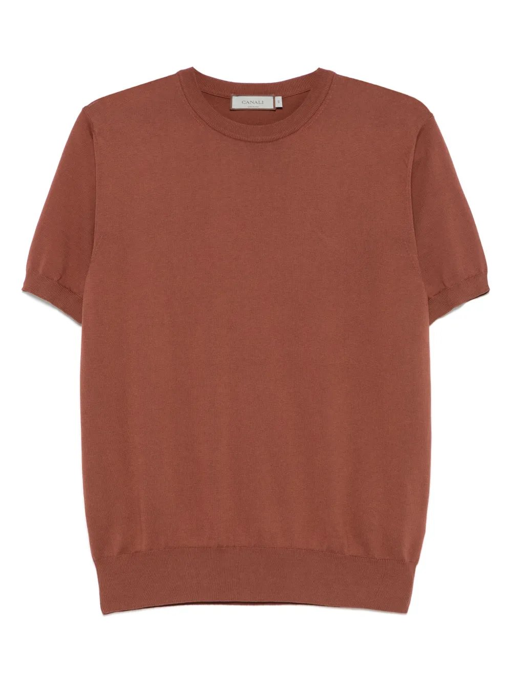 Canali playera de algodón | marrón | Image 1
