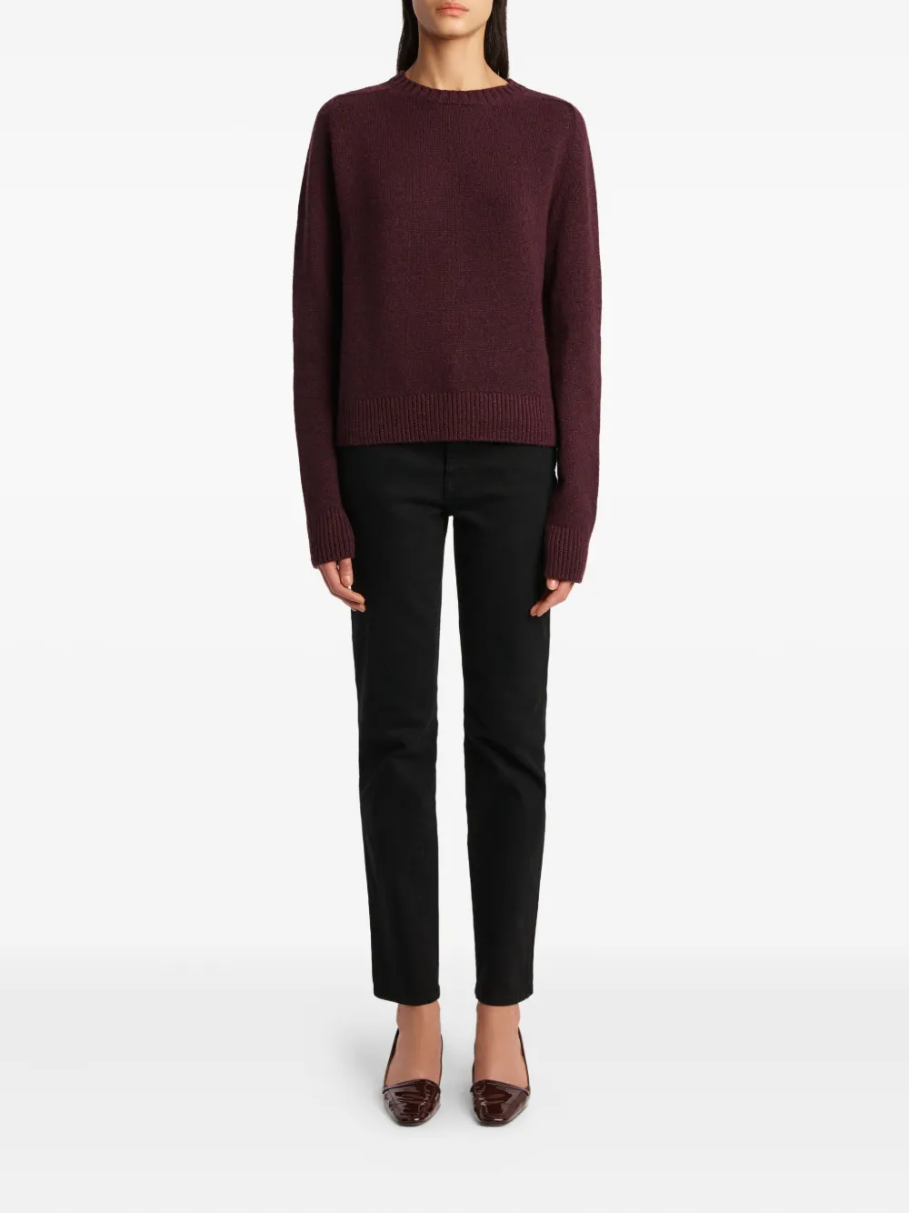 KHAITE jersey Nera | Suéteres | Image 2