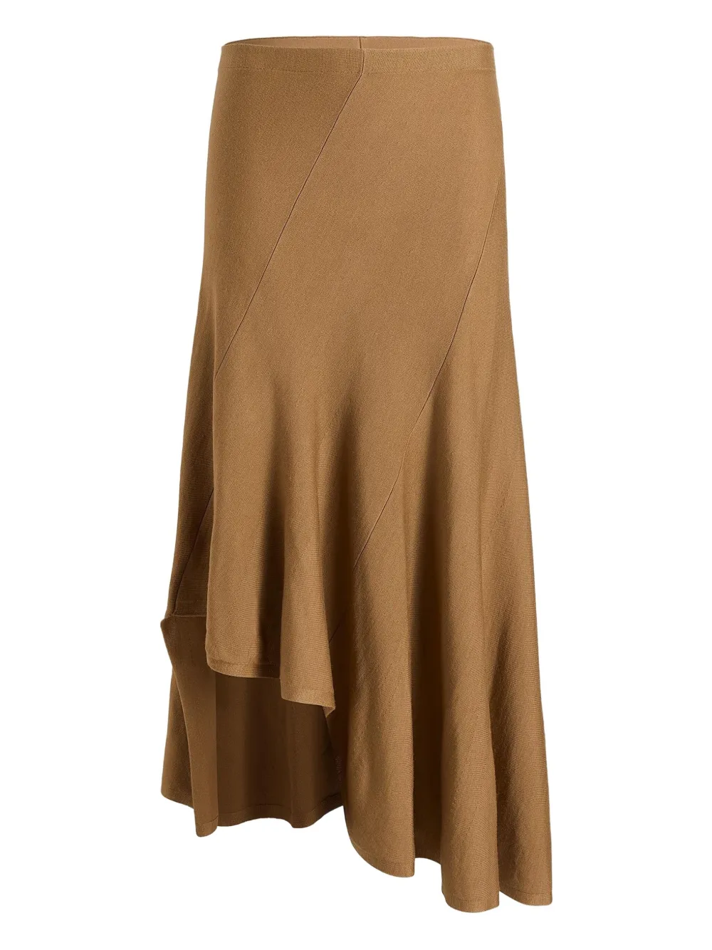 KHAITE Miranda ssymmetric skirt | Brown | Image 1