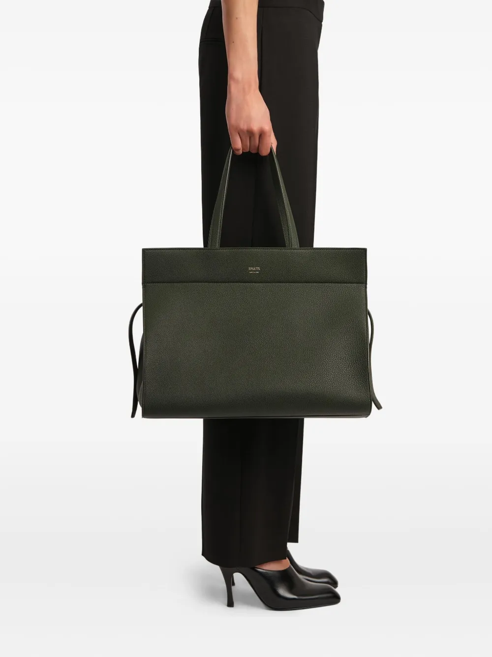 KHAITE Pebbled leather zip handbag | Image 2