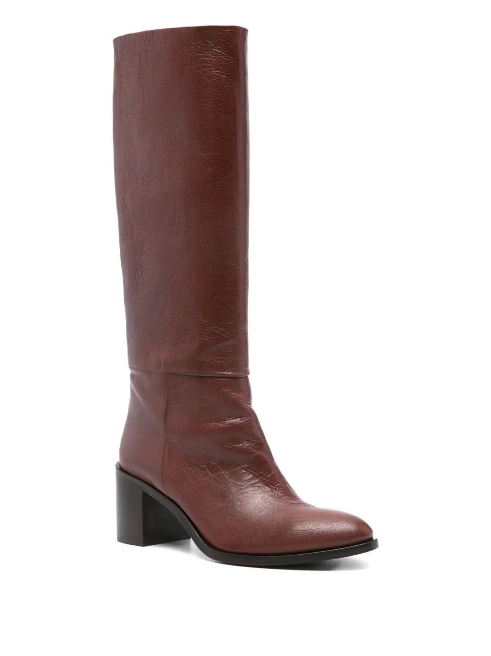 P.A.R.O.S.H. leather block-heel boots | Knee-High Boots | Image 2