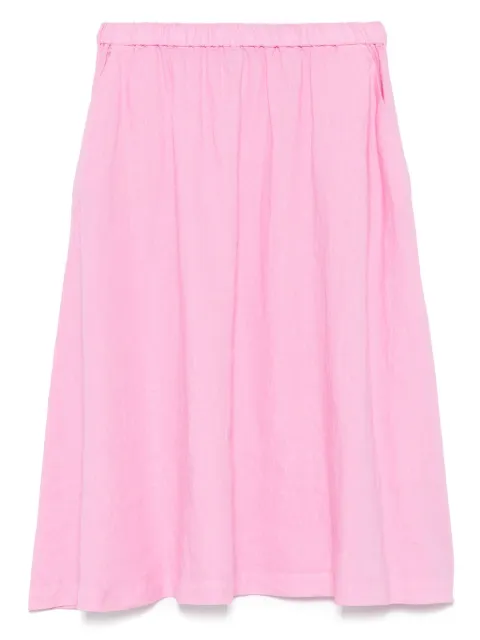 ASPESI linen midi skirt