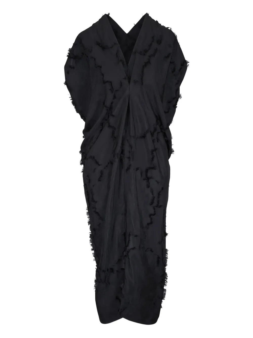Zero + Maria Cornejo Aki Wave dress | Black | Image 1