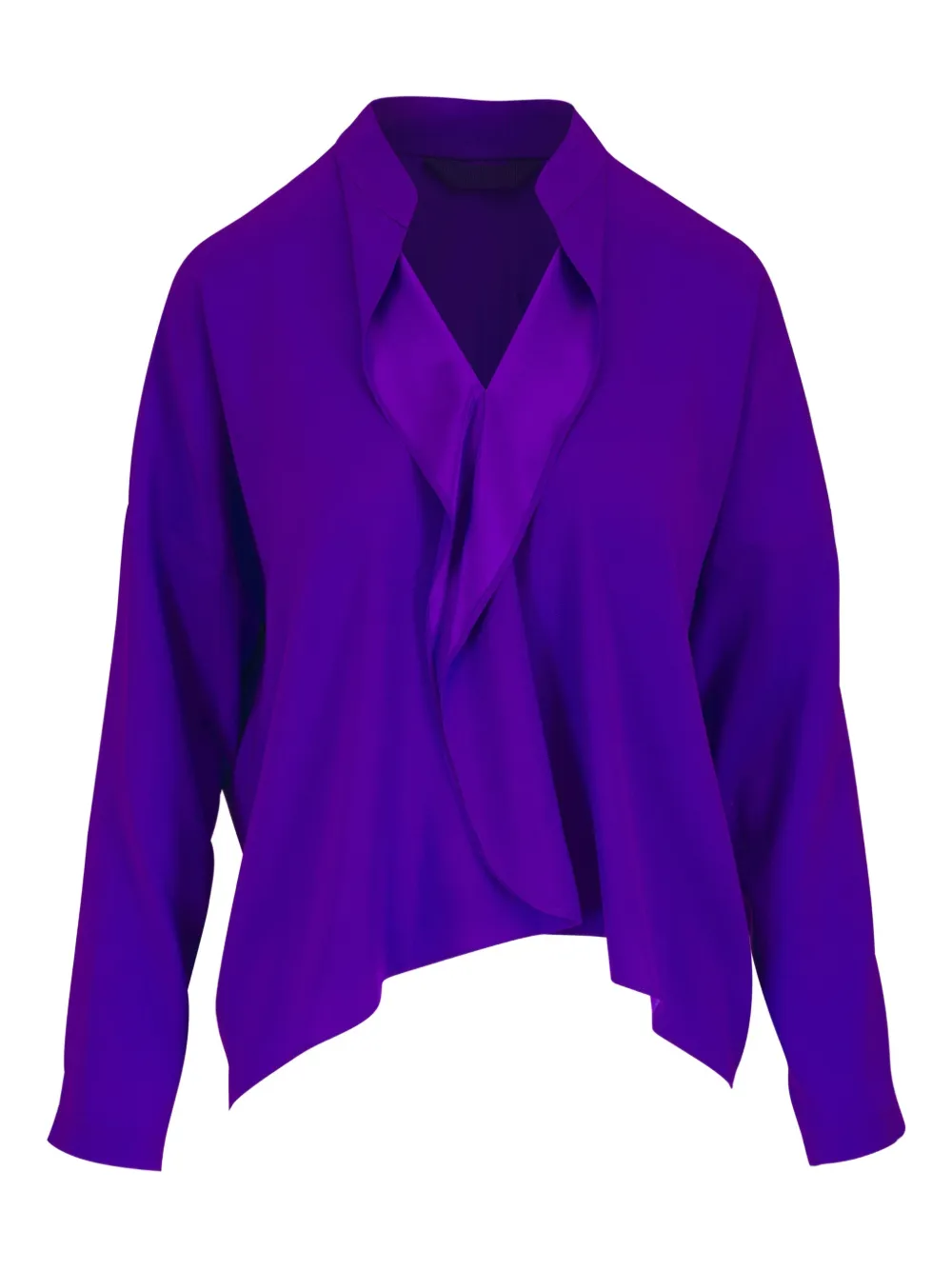 Zero + Maria Cornejo Fin Gaban blouse | Purple | Image 1