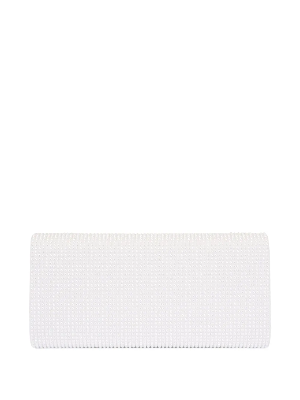 Judith Leiber Clutch verfraaid met kristallen Wit