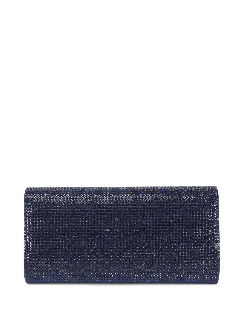 Judith Leiber Clutch verfraaid met kristallen - Blauw
