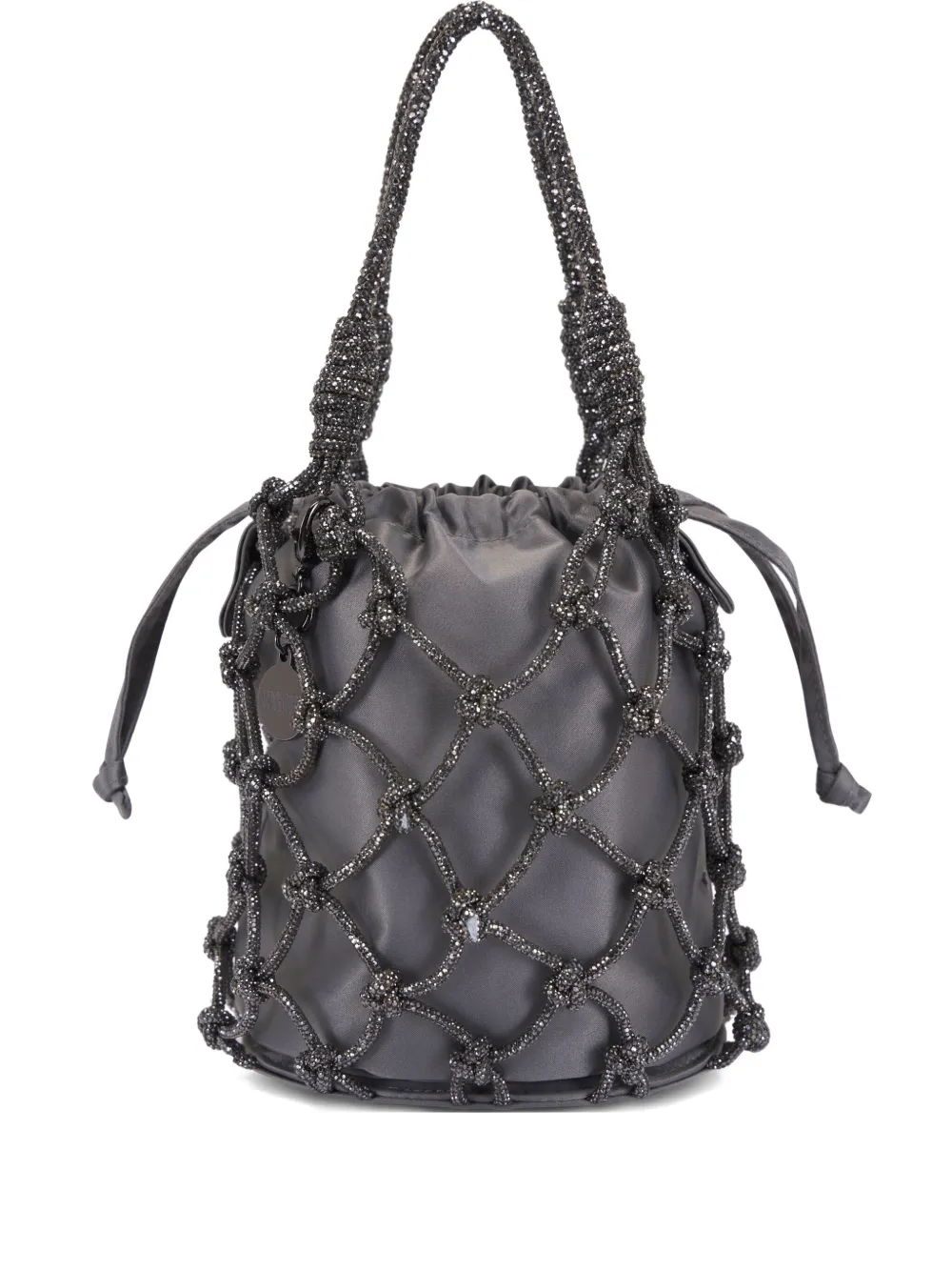 crystal-embellished shoulder bag