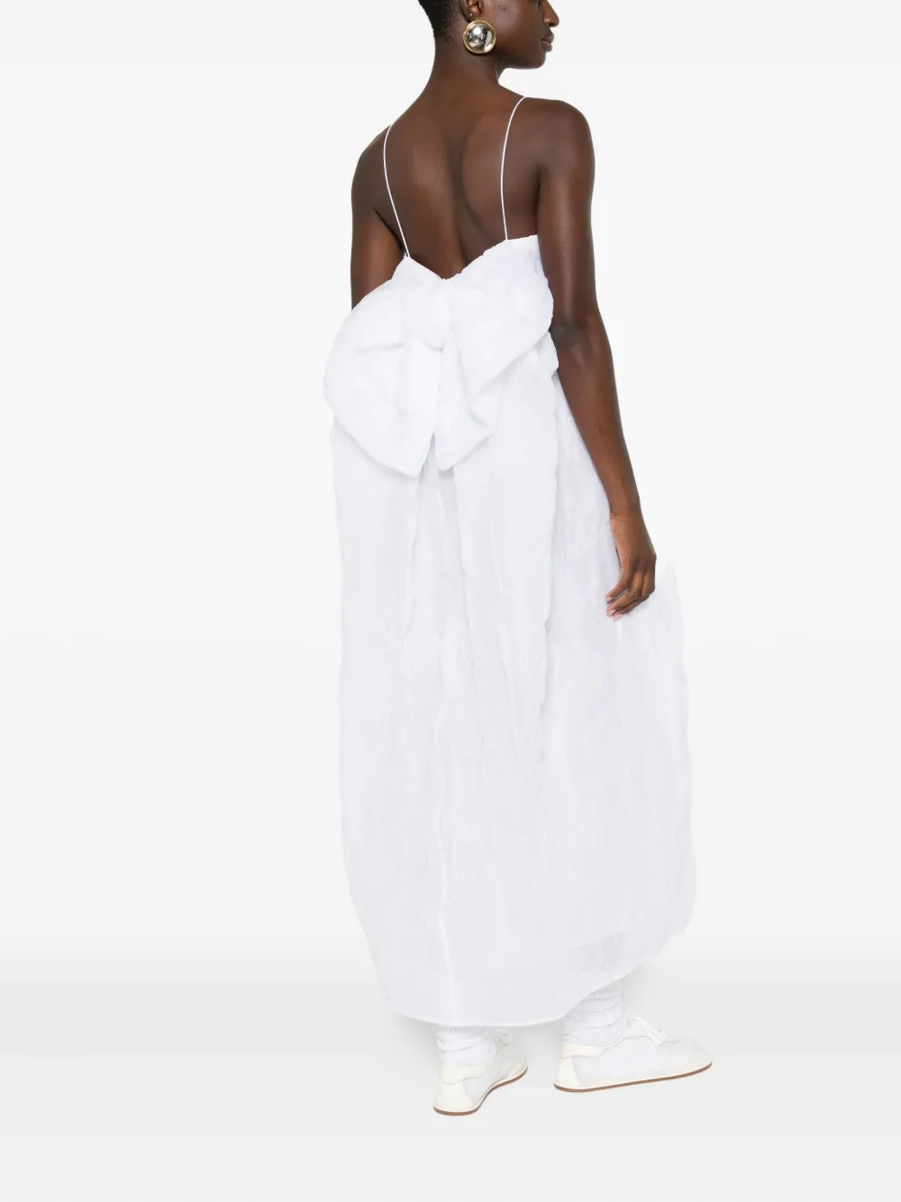 Cecilie Bahnsen Vilma maxi dress - Wit