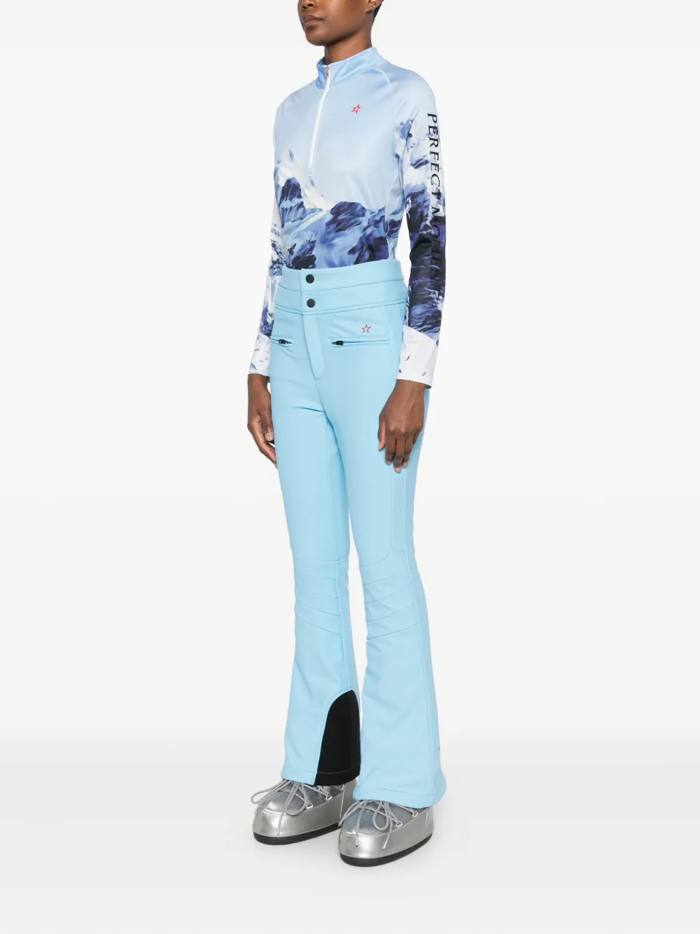 Perfect Moment Aurora High-rise Ski Pants In Blue