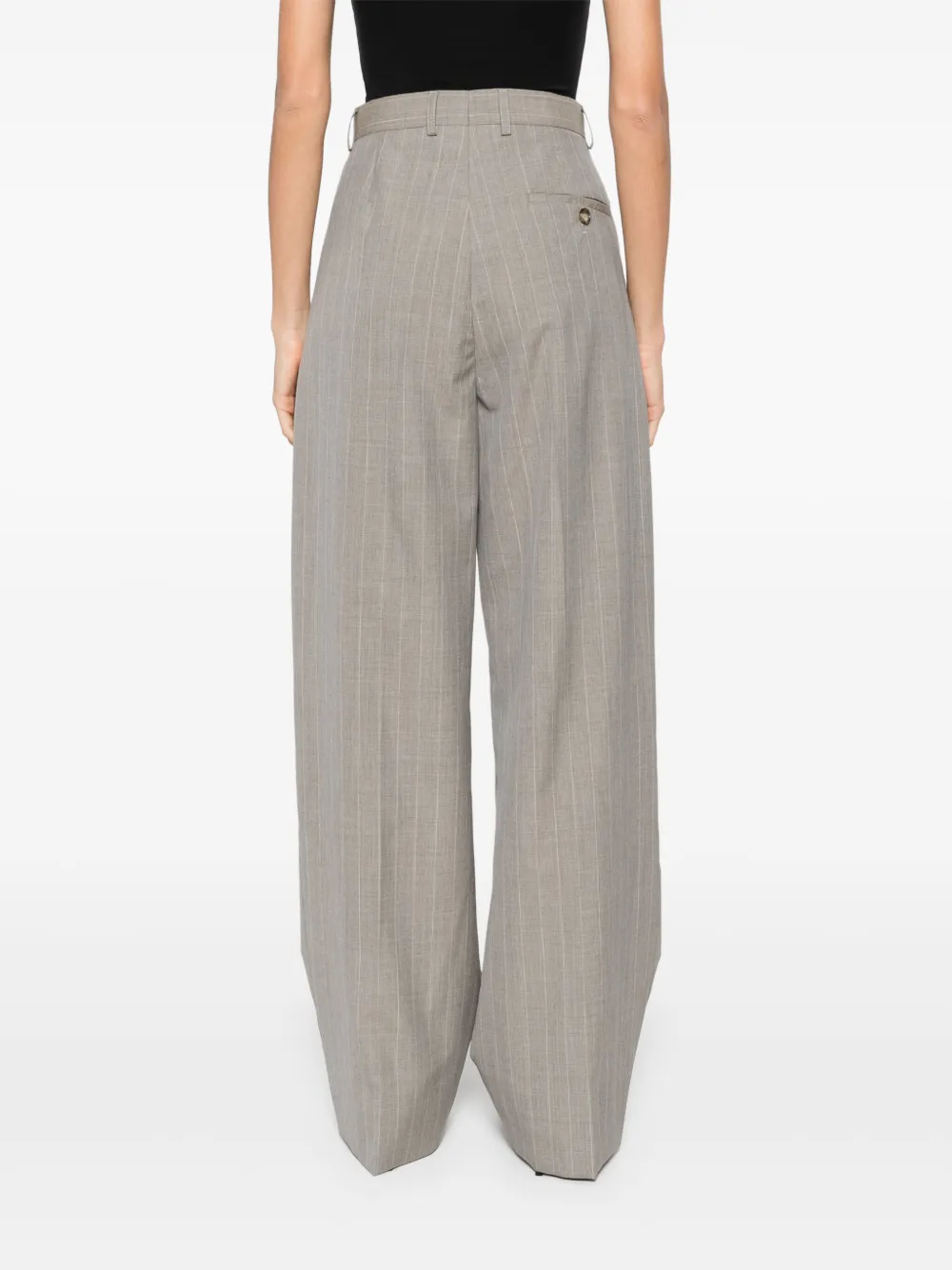 Stella McCartney Wollen broek Grijs