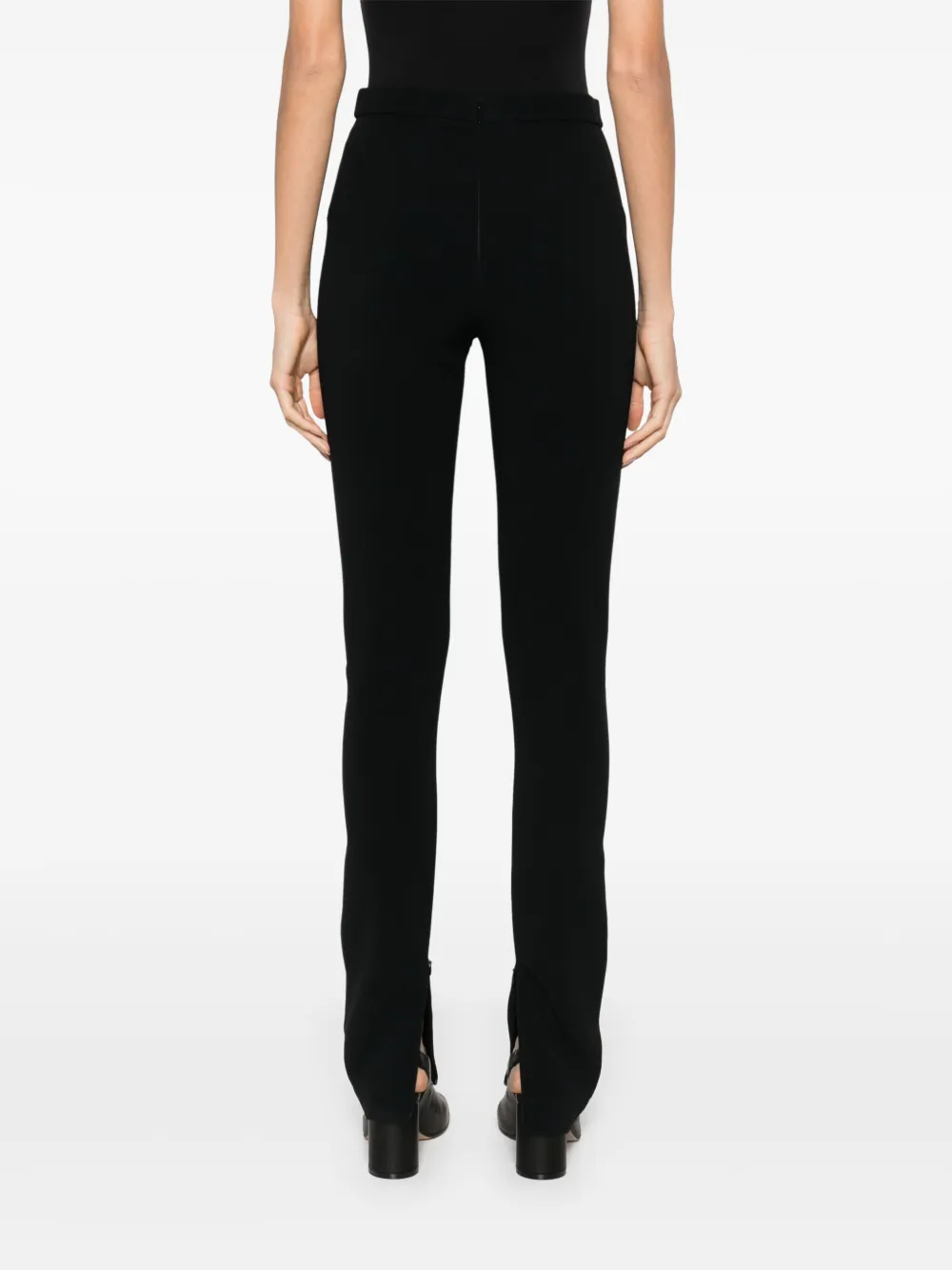 Stella McCartney High waist broek Zwart