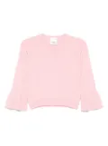 Allude cashmere-blend jumper - Pink