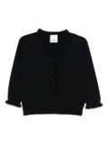 Allude V-neck cardigan - Blue