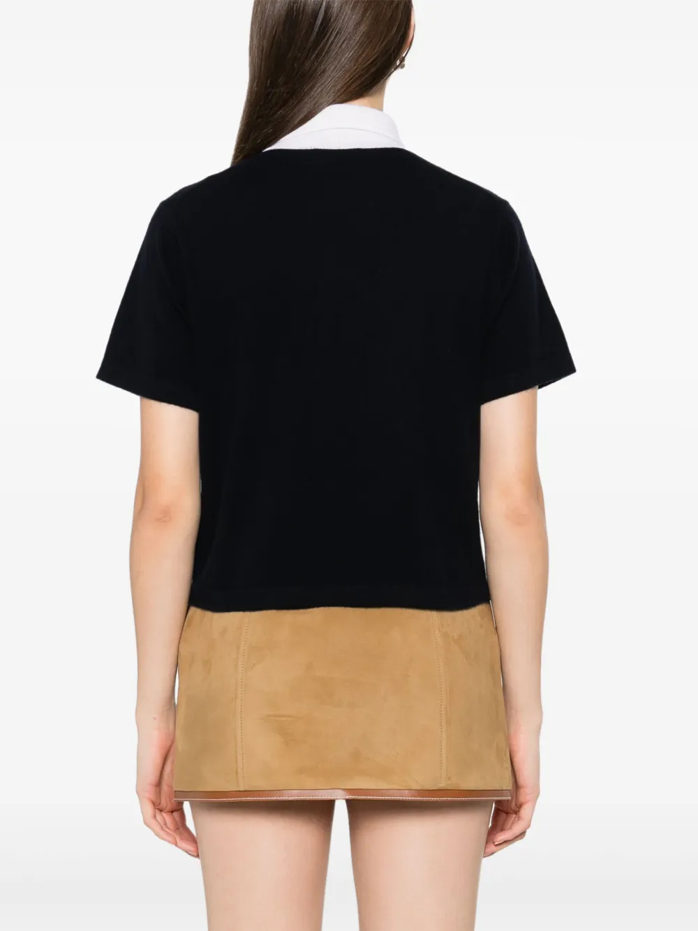 Allude Kasjmier polotrui Zwart