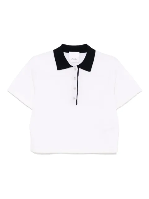 Allude cashmere polo sweater
