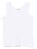 Zanone cotton tank top - White