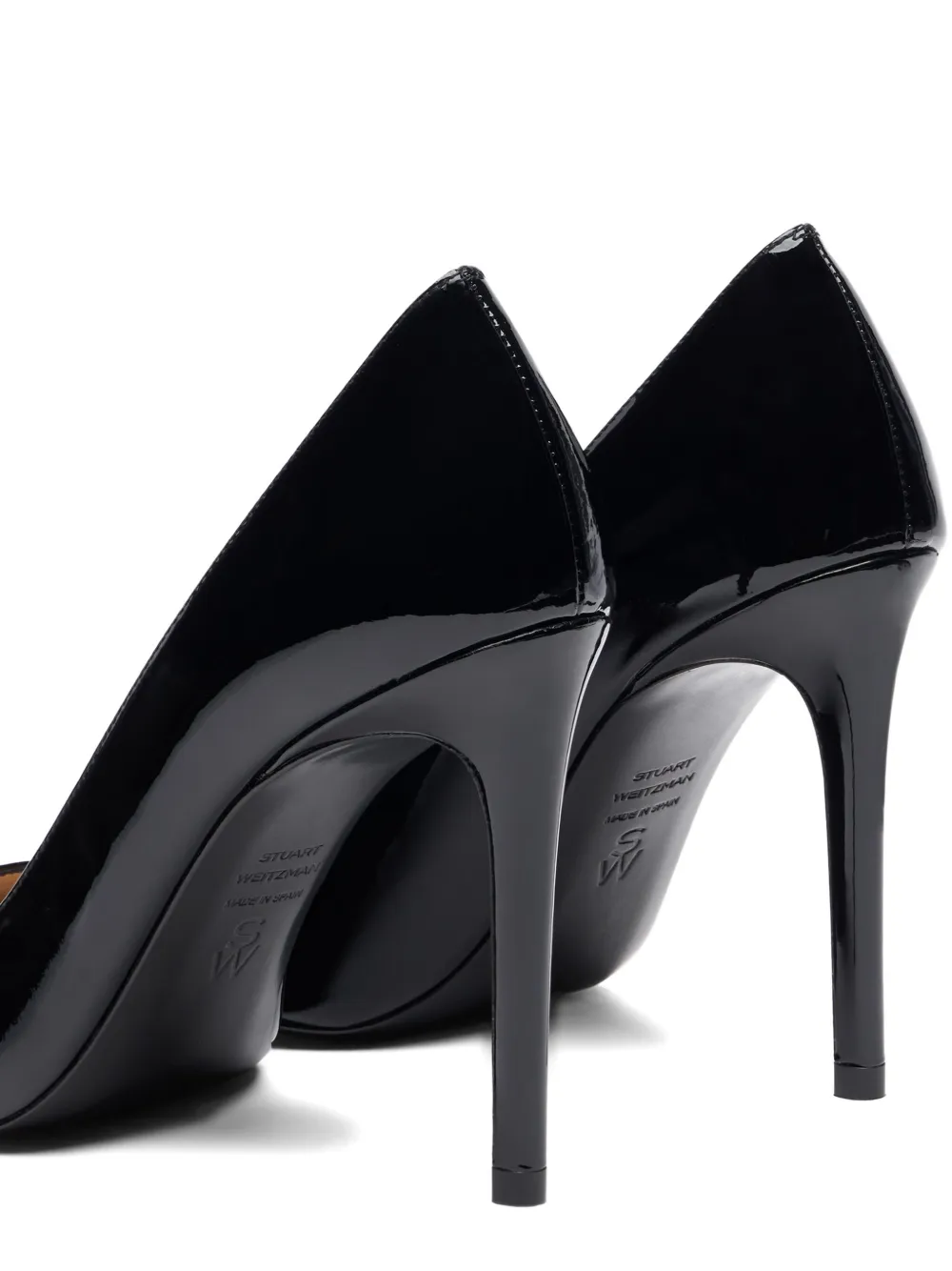Stuart Weitzman 100mm Stuart Power pumps Zwart