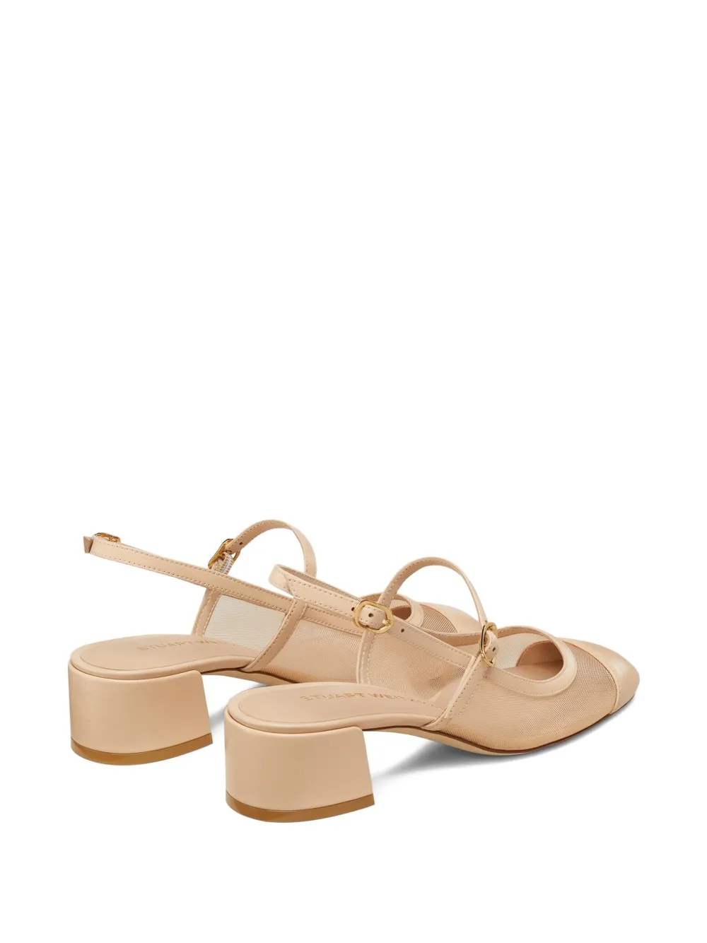 Stuart Weitzman 35mm Maeve pumps Neutrals