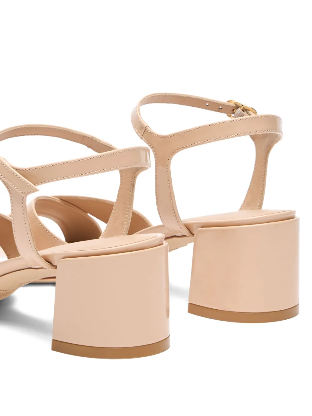 Stuart Weitzman 50mm Dayna sandals Neutrals