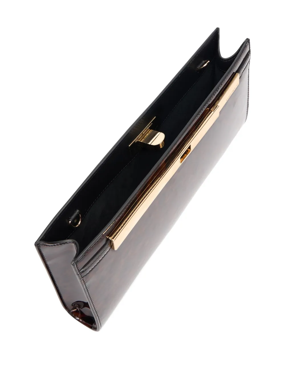 Stuart Weitzman Posh clutch Bruin