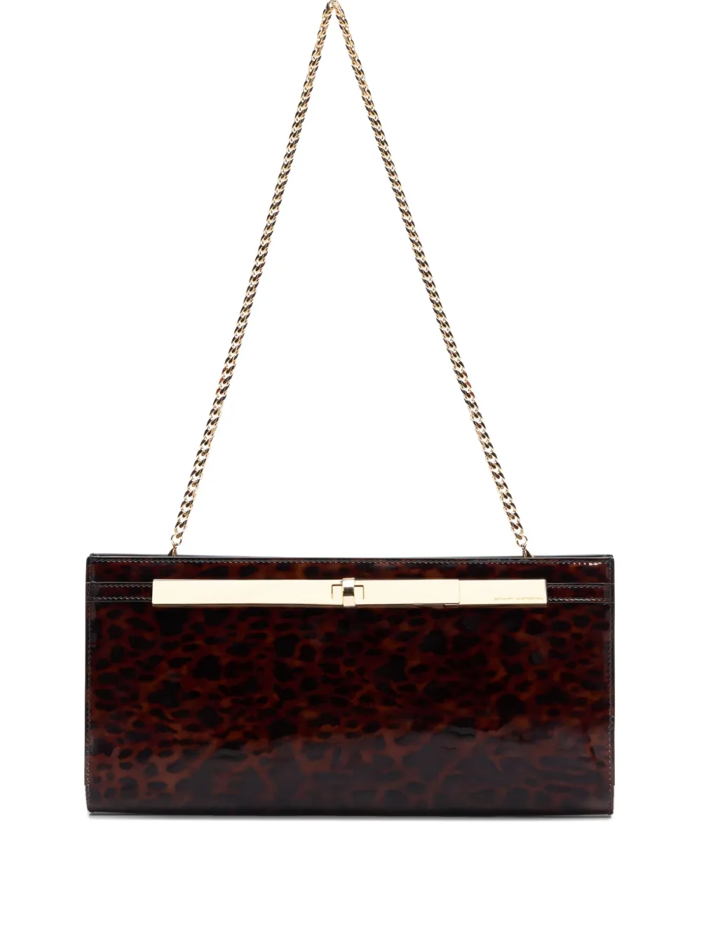 Stuart Weitzman Posh clutch bag | Brown | Image 1