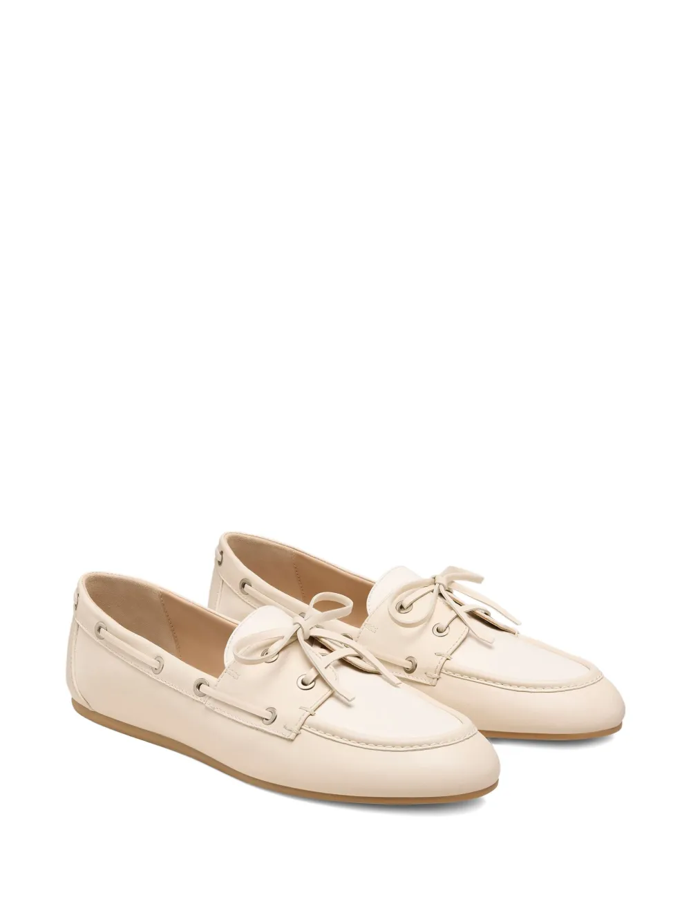 Stuart Weitzman Tinsley leren bootschoenen - Beige