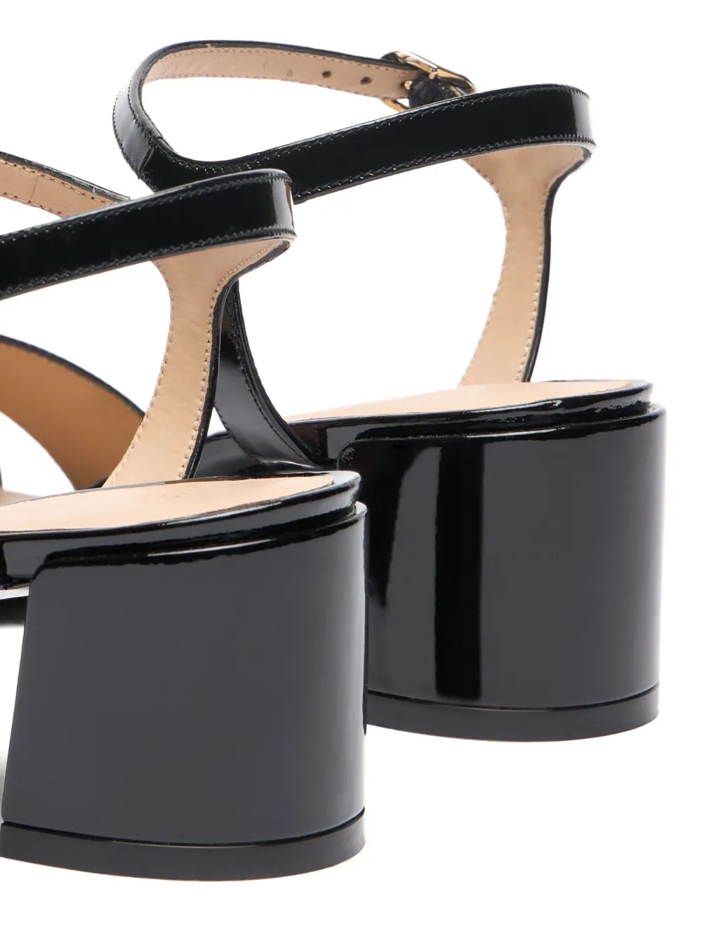 Stuart Weitzman 50mm Dayna sandals Black