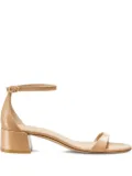 Stuart Weitzman 35mm leather sandals - Neutrals